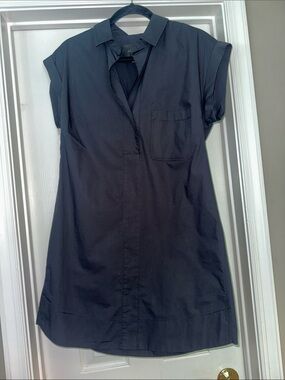 J. crew pullover shirt dress